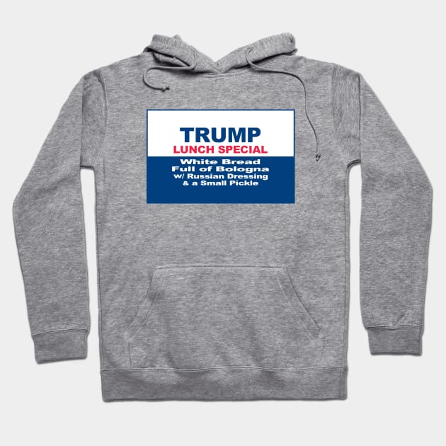 President Trump Lunch Special Hoodie by Etopix